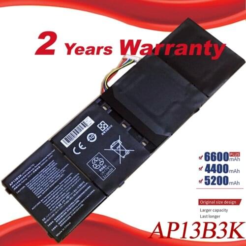 HSW Laptop Battery AP13B3K for Acer Aspire V5 R7 V5-572G V5-573G V5-472G V5-473G V5-552G M5-583P V5-572P R7-571 AP Free shipping