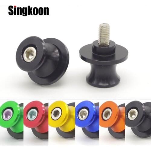 CNC Aluminum motorcycle Stand swingarm spools Slider 8mm For SUZUKI TL1000S / TL1000R All Year TL1000 R S TL 1000 R S