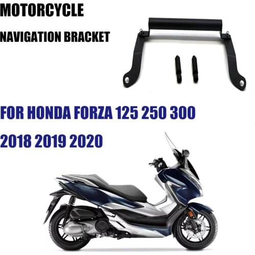 22MM Bar Motorcycle Modification Mobile Phone Holder GPS Navigation Extension Bracket For Honda Forza 125 250 300 2018 2019 2020
