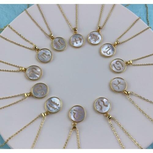 Diantang Women's Pendants Zodiac Signs