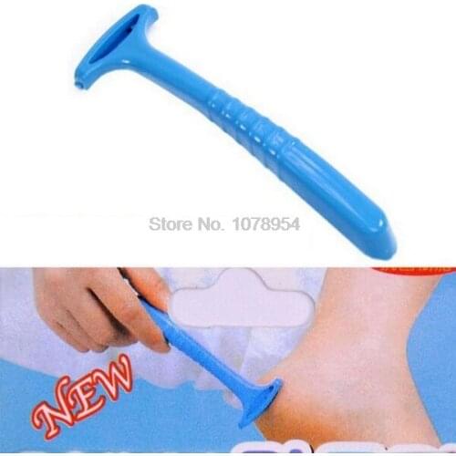 By dhl 200pcs Dead Skin Planer Handle Dead Skin Calluses Removal Feet Care Nursing Foot Pedicure Foot Care Tools