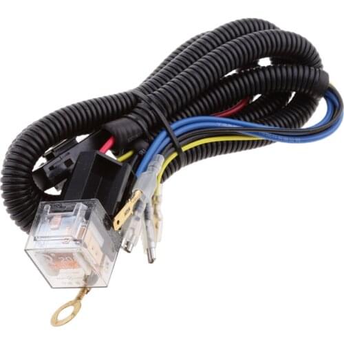 12V Electric Horn Relay Wiring Harness Kit For Grille Mount Blast Tone Horn
