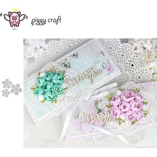 Craft metal cutting dies cut die mold Flower background frame Scrapbook paper craft knife mould blade punch stencils dies