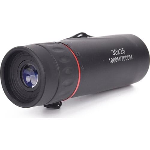 Low Night Vision Waterproof Mini Portable 7X Focus Telescope 30 x 25 HD Optical Monocular for Travel Hunting Scope Wholesale