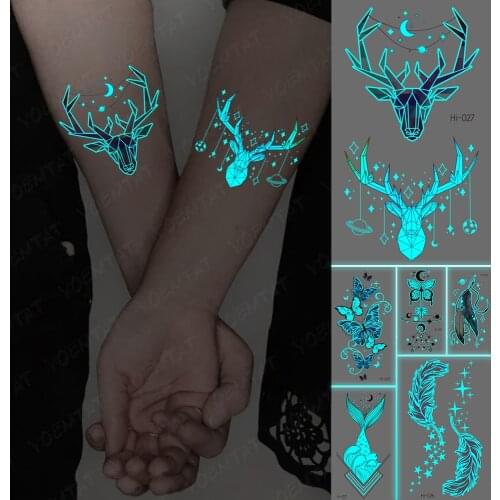 Water Transfer Dark Splash Ink Realistic Roses Temporary Tattoo Sticker Arm Leg Back Pattern Body Art Waterproof Fake Tattoo