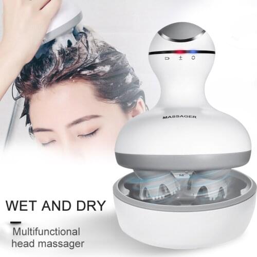 2021 New 3D Smart Head Massager Vibrating Massage Scalp Massage Promote Hair Growth Electric Massage Kneading Vibratin