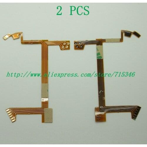 2PCS/ NEW Lens Aperture Flex Cable For Tokina 12-24mm 12-24 mm Repair Part (For CANON Connector)