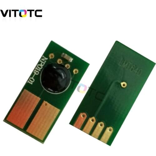 5pcs Toner Cartridge Chip Compatible For Lexmark T644 T640 T642 T645 X642 X644 X646 T 644 640 642 Printer Toner Chip Reset Chips