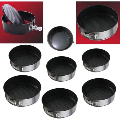 Non-Stick Springform Cake Pan Tin Tray for cooking, baking and freezing Made of food grade carbon steel, durable and healthy