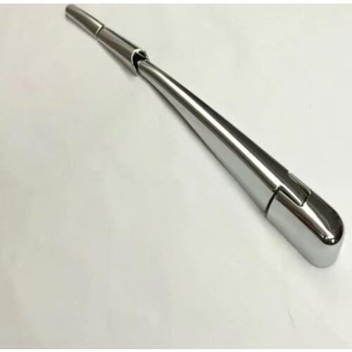 For Nissan Leaf 2018 Car Accessories Styling Chrome Windshield Chrome Rear Wiper Covers Rear Wiper Trim Car Sticker 4pcs