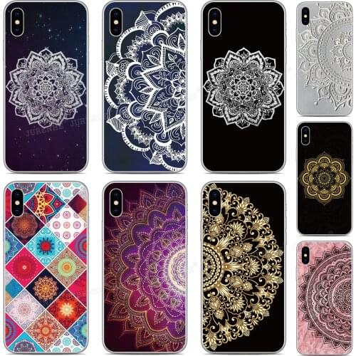 Printed Mandala Floral Cover For Vsmart Active 1 Plus Star 3 JOY 4 Live BQ Aquaris X2 X Pro U U2 Lite V VS Phone Case Fundas