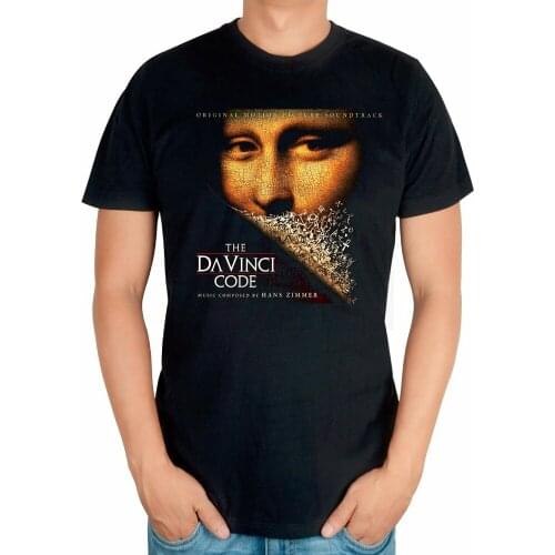 Black Summer Style Cool Fashion Brand The DaVinci Code Dubstep men master shirt mma print 3D Cotton T-shirt Music fitness XXXL