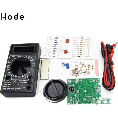 Digital Multimeter dt-830b lcd digital multimeter ac dc ohm voltmeter ammeter multimeter