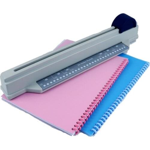 A4(30 Holes) B5(26 Holes) A5(20 Holes)Multi Hole Puncher Loose Leaf Hole Punch Handmade Loose-leaf Paper Hole Puncher for Office