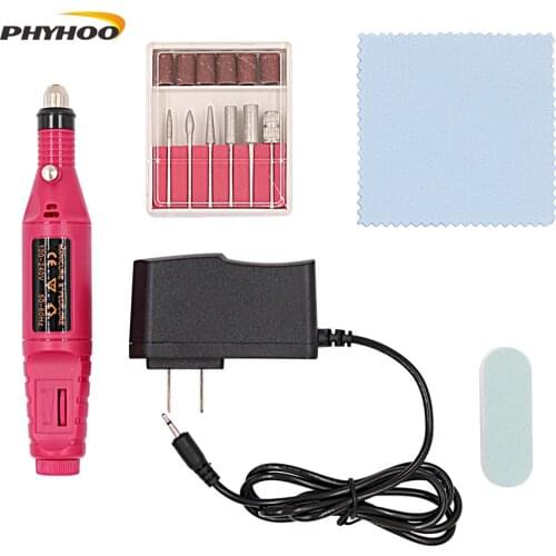 Nail Electric Apparatus for Manicure Milling Drill Bit Set Pedicure Machine EU/US Plug Gel Remover Nail Polishing Cutters Kit