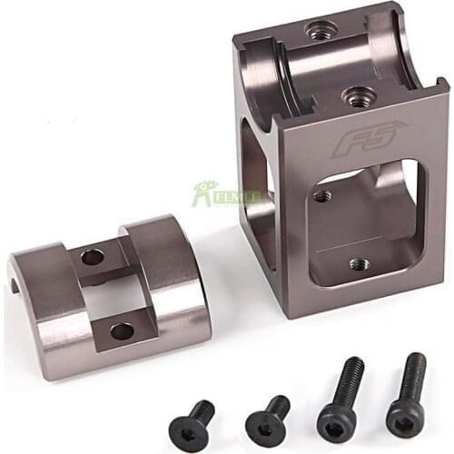 Alloy CNC Drive Shaft Cover Base Mount Kit Fit for 1/5 Rovan F5 MCD XS5 RR5 Rc Car Parts