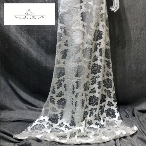 Bridal Lace Fabric 130cm Width Dress Lace Fabric Bridal Lace Fabric Sequins Lace Fabric Sell By 2 Yard