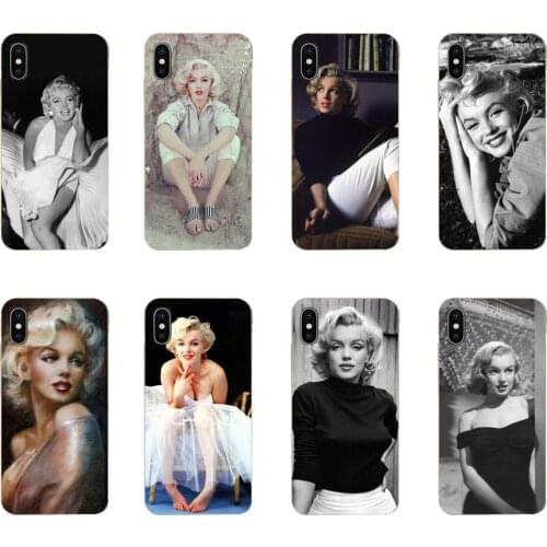 For Xiaomi Mi note 9 10 mi10 mi9 mi8 pro lite SE Mi A1 A2 A3 CC9 CC9E 9T Soft Protective Cover Case Marilyn Monroe