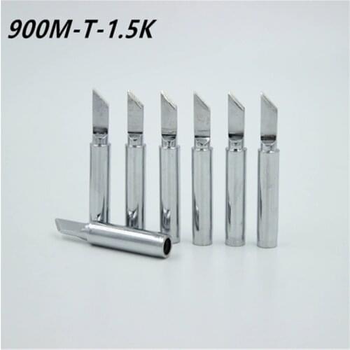 SZBFT 5piece Soldering Solder Leader-Free Solder Iron Tip for Hakko 936 900M-T-1.5K For 900M.933.376.907.913.951,898D,852D