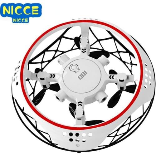NicceUFO Drone Infrared Sensing Control RC Quadcopter Induction Altitude Hold Mini Intelligent Induction Cool kid gift