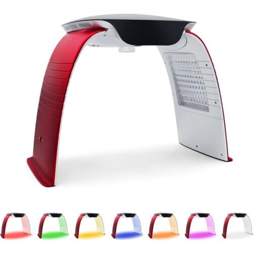 Spectrometer with atomized cold and hot spray spectrometer Nano LED beauty instrument Seven-color light skin rejuvenation