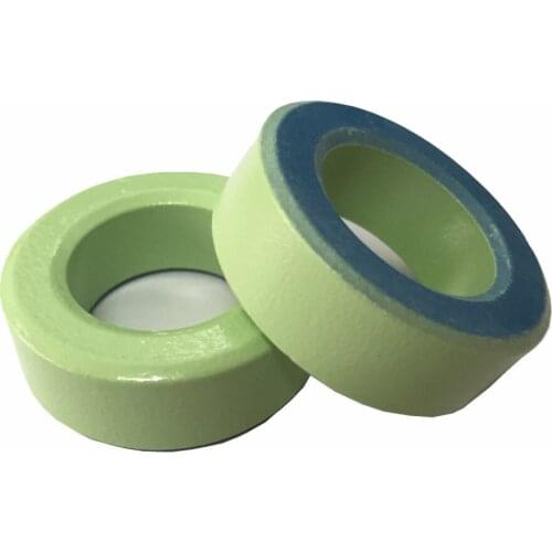 AT150-52 toroidal high temperature transformer ferrite core 38X21X11mm,green and blue color,50pcs/lot
