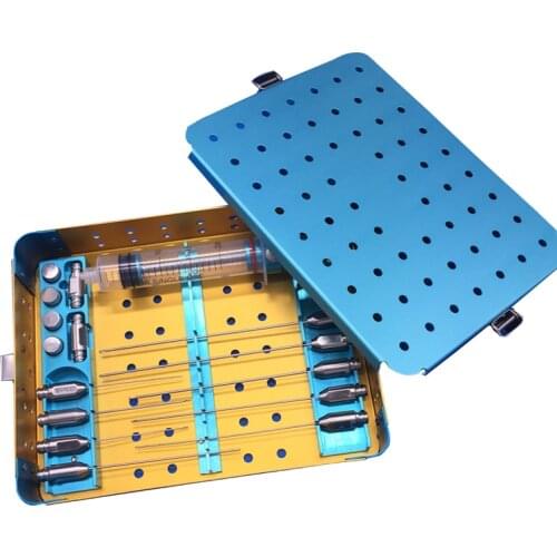 Facial fat filling graft transplantation cannula kit Stem Cell Lipo face Fat Transfer Liposuction needle set Hot Sale