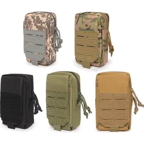 Outdoor Men Waist Pack Bum Bag Pouch Waterproof Tactical Military Sport Hunting Hiking Camping Belt Nylon Mobile Phone Bags