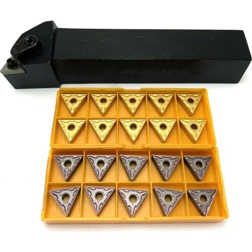 1PCS MTJNR2020 MTJNR 1616 MTJNR2525 MTJNL External Triangul Turning Tool Holder TNMG Carbide Inserts Lathe Cutting Tools Set
