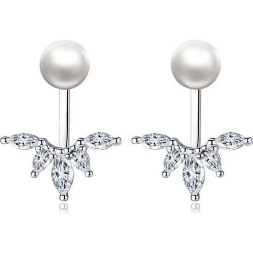 S925 Silver Earring High Quality Peacock Tail Drop Earring For Women Wedding Gift Lady Girl Fashion Jewelry