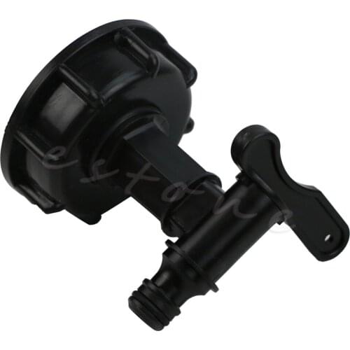 1000L IBC To (15mm) 1/2" Water Tank Hose Yard Adapter Fittings With Switch