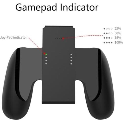 1PC Gaming Grip Handle Game Controller Comfort Grip Handle Bracket Support Holder For Nintend Switch Charger Handle Bracket 2021