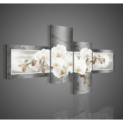 100% hand painted modern decorative oil painting on canvas wall art flower picture for liviom unique DM-9181658