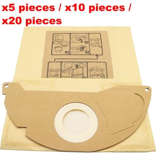 5 /10/ 20 Pcs Dust Bags for Vacuum Cleaner Accessories Hepa Filters for MV2 WD2.000-WD2.399 A2000-A2099 100% New