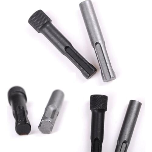 1PC Or 2PCS 1/4" / 3/8" Hex Shank Drill Bit Chuck Adapter SDS Converter Adapter Nut Impact Driver Set For Drilling Tools