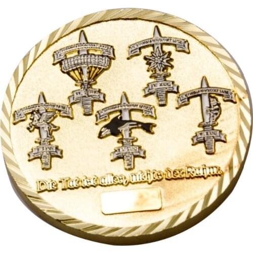 American military coin new 3D embossed golden coin