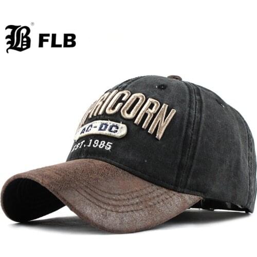 [FLB] New Baseball Caps For Men Denim Streetwear Women Dad Hat Snapback Embroidery MenS Cap Casual Casquette Hip Hop Cap F363