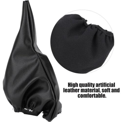 Car Gear Stick Cover Shift Knob Gaiter Boot Cover for BMW E30 E34 E36 Z3 Gear Gaiter Boot Cover Car Styling New
