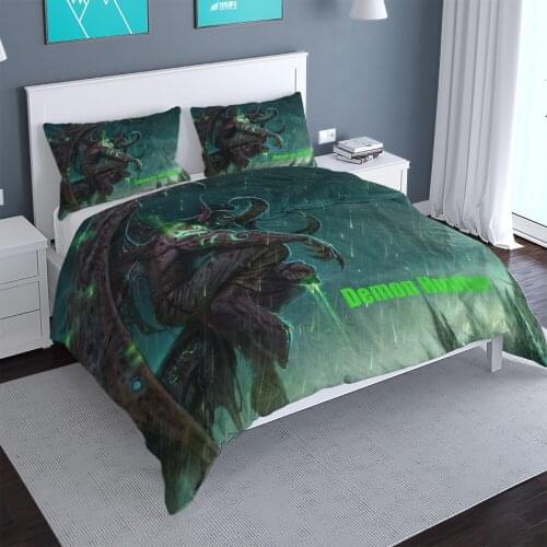 Dota Game World Of Warcrafts 3D Printed Bedding Set Duvet Cover KING Queen Full Twin Size for Kids Adults Bedroom Decor