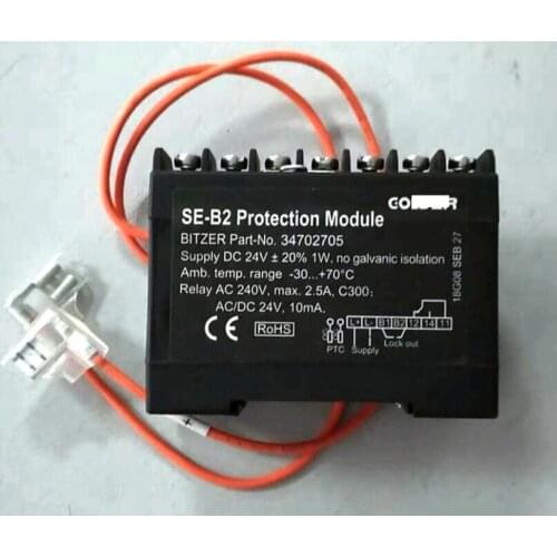 Compressor protection module SE-B2 motor thermal protector PTC temperature control module