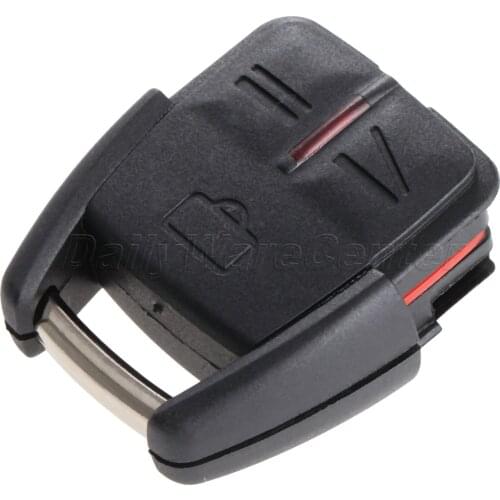 Mgoodoo 3 Buttons Car Key Fob Case Shell Remote For Vauxhall Opel Astra Vectra Omega Zafira Frontera Replacement Repair Kit