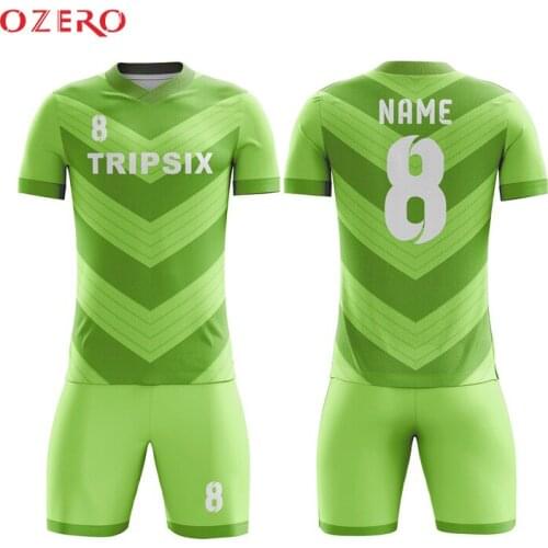 100% polyester hot sale sublimation mens soccer uniforms
