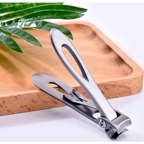 Stainless Steel Nail Clipper Cutter Toe Nail Manicure Clippers For Thick Hot Nail Trimmer Tools Nails Heavy Duty Professional
