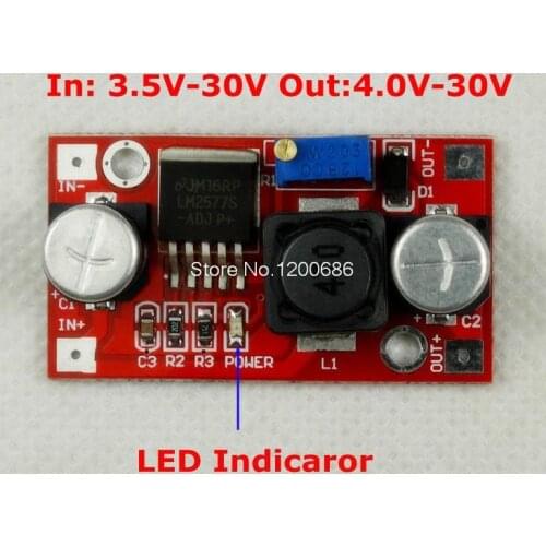 New LM2577 LM2577S DC-DC TO DC Adjustable Step-up Power Converter Module Arduino