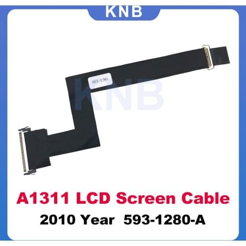 New LCD LED LVDS Cable Screen Display Flex Cable 593-1280-A For iMac 21.5" A1311 Mid 2010