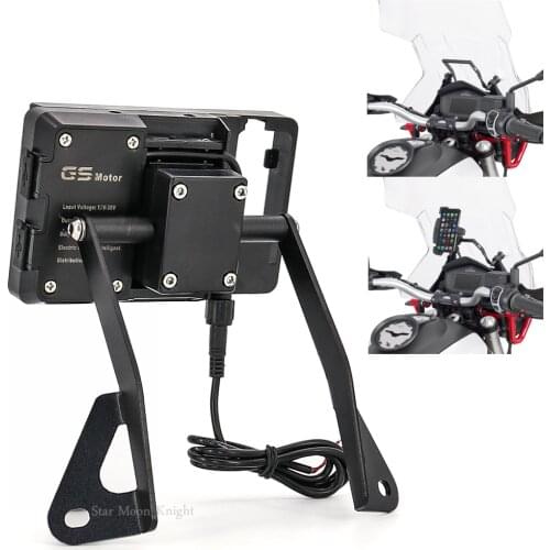 For MOTO GUZZI V85 TT 2019 - 2020 Motorcycle windshield Stand Holder Phone Mobile Phone GPS Navigation Plate Bracket