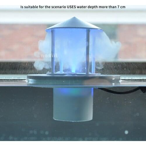 Float Bobber Ultrasonic Mist Maker Fogger Fountain Air Humidifier Parts Nebulizer with LED Light Atomizer Accessories