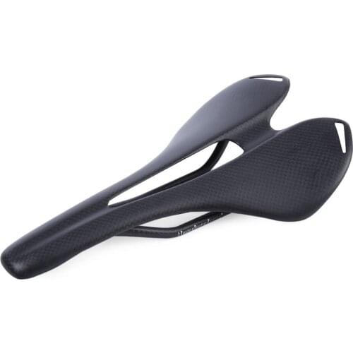 Ultralight Full Carbon Saddle Bicycle Vtt Racing Seat Wave Road Bike Saddle For Men Sans Cycling Seat Mat Bike Spare Parts