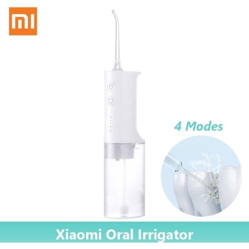 Xiaomi Mijia Electric Oral Irrigator Water Flosser 200ml Capacity IPX7 Waterproof Water Toothpick Dental Care