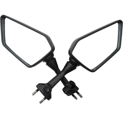 Motorcycle Rear Side View Mirrors Rearview Mirror Back Convex for Kawasaki EX250 Ninja 250 2008-2013 EX 250
